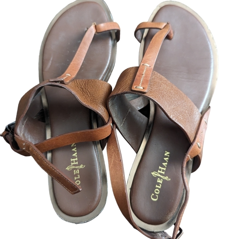 Cole Haan Leather Sandals - Picture 5 of 5